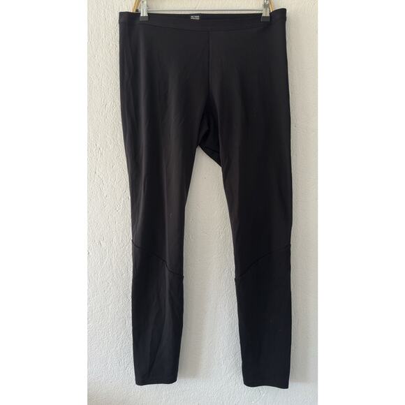 Arc'teryx Base Layer Leggings Pull On Black Outdoor Ski Layer Women Sz XL - Picture 1 of 10